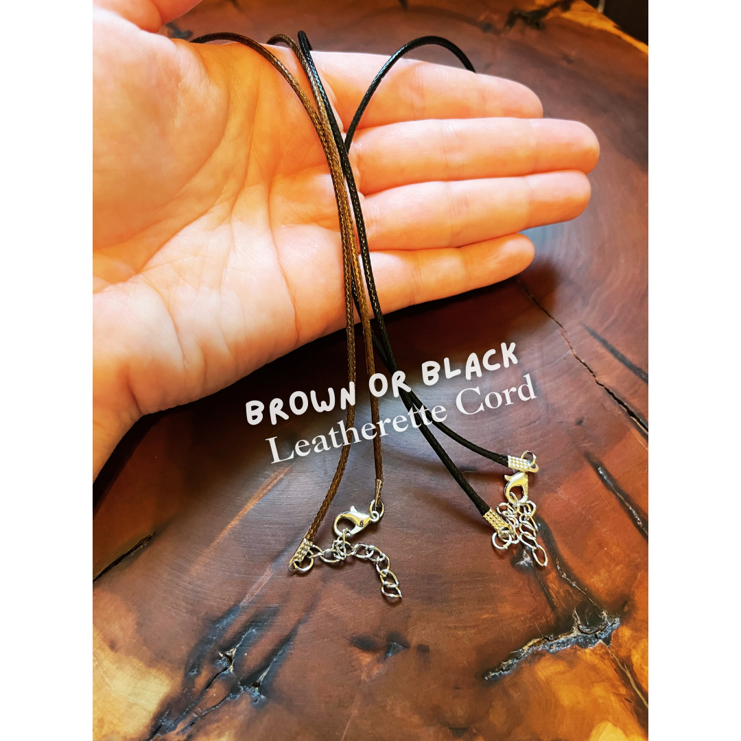 Raw Clear Quartz Natural Stone Pendant Necklace