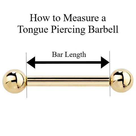 SALE! Orange Goldstone 316L Surgical Steel Tongue Barbell
