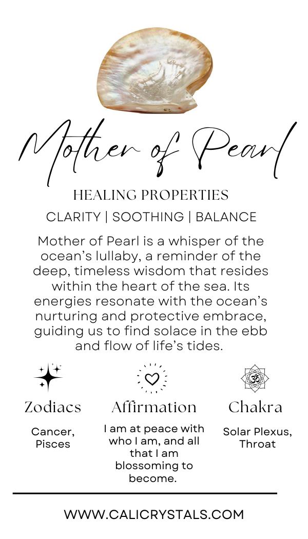 Mother of Pearl Natural Shell Surgical Steel CBR Ring