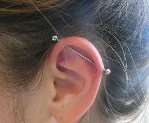 Solid 316L Surgical Steel 14G Piercing Barbell