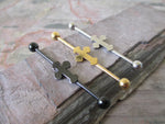Gold Roman Cross Industrial