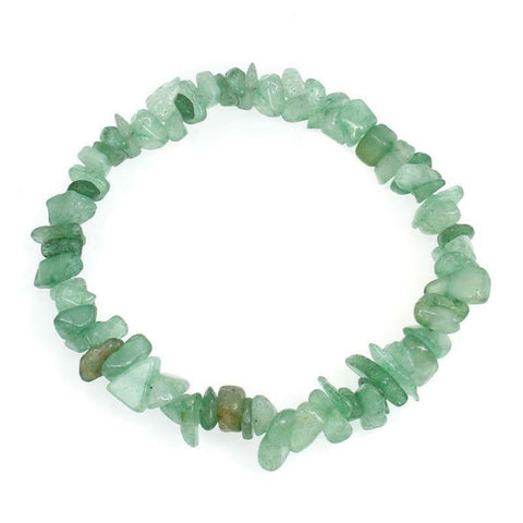 Stone Chip Bracelet (Green Aventurine)