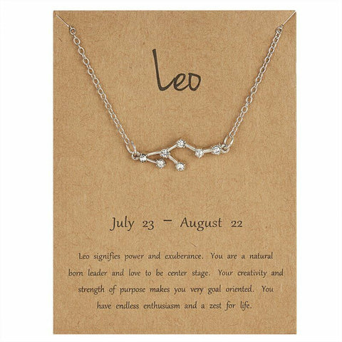 Constellation Star Sign Necklace (Leo)