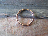 Rose Gold Hinged Segment Ring for Piercings