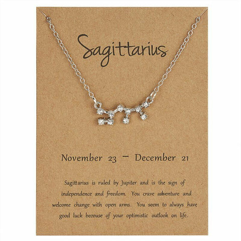 Constellation Star Sign Necklace (Sagittarius)